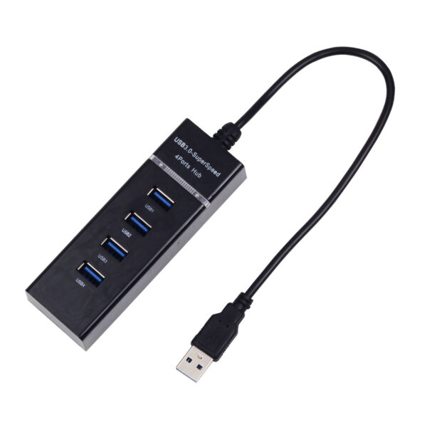 USB 3.0, 4 PORT HUB WITH 30CM CABLE ADNet - Image 4