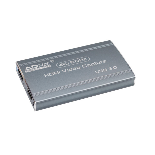 CAPTURE CARD 4K HDMI AUDIO VIDEO CAPTURE CARD USB 3.0 4K 60 HZ ADP-VC-1121 | ADNET - Image 3