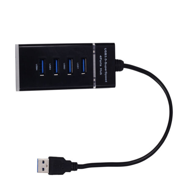 USB 3.0, 4 PORT HUB WITH 30CM CABLE ADNet - Image 3