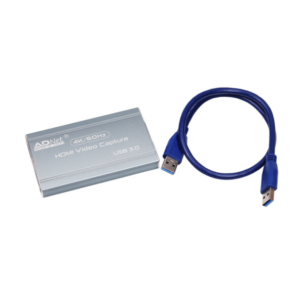 CAPTURE CARD 4K HDMI AUDIO VIDEO CAPTURE CARD USB 3.0 4K 60 HZ ADP-VC-1121 | ADNET - Image 5