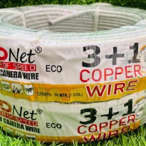 CCTV Coaxial Cable 3+1 – 90 Yard Premium Surveillance Wire | ADNet