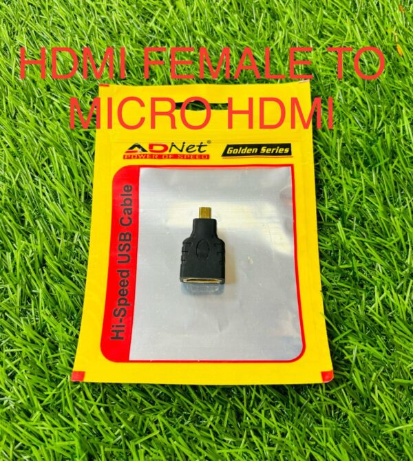 Micro HDMI Converter Adapter – HDMI Female to Micro Male