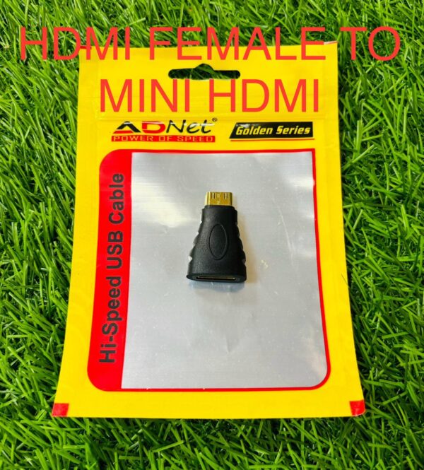 Mini HDMI Converter Adapter – HDMI Female to Mini Male