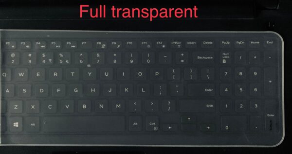 14.6-Inch Keyboard Protector – Spill-Proof Silicone Skin - ADNET