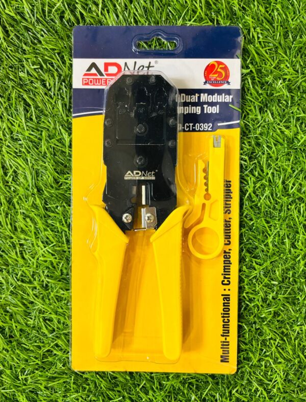 RJ45 Modular 3‑in‑1 Crimping Tool AD‑WR‑392 | BEST CRIMPING TOOL