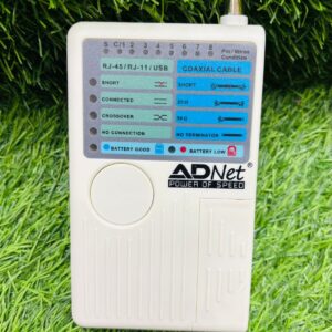 4-in-1 LAN Cable Tester – RJ45, RJ11, USB, BNC Checker | ADNET
