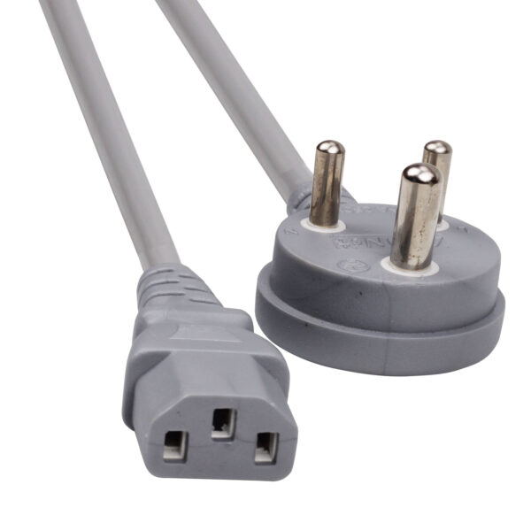 DESKTOP 3PIN POWER CORD 20m (POLYPACK ) AD-DP-08 - Image 3
