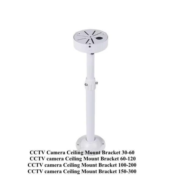 CCTV Celling mount Height Adjustable Metal Bracket for Dome/Bullet (30cm -60cm)