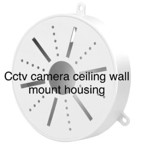 CCTV Camera Celling Mount/ Wallmount Round Abs JUNCTION Box 5" (6+6)Housing AD-PS-327