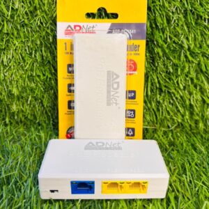 ADNET POE Repeater 10/100 Mbps 1 to 2 POE EXTENDER Networking Device (ADP-PE-1541) POE SWITCH