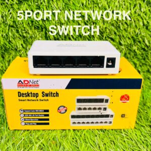 AD Net 5 Port 10/100 Mbps Desktop Network Switch (ADP-PS-1521)