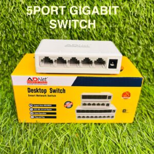 AD Net 5 port GIGA 10/100/1000 Desktop Unmanaged Network Switch (ADP-GS-1531)