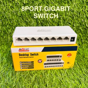 AD Net 8 port GIGA 10/100/1000 Desktop Unmanaged Network Switch (ADP-GS-1532)