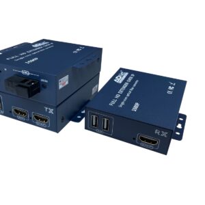 ADNet 4K HDMI to FIBER Converter With USB KVM 20Km Single Mode 60 Hz ADP-KF-1401