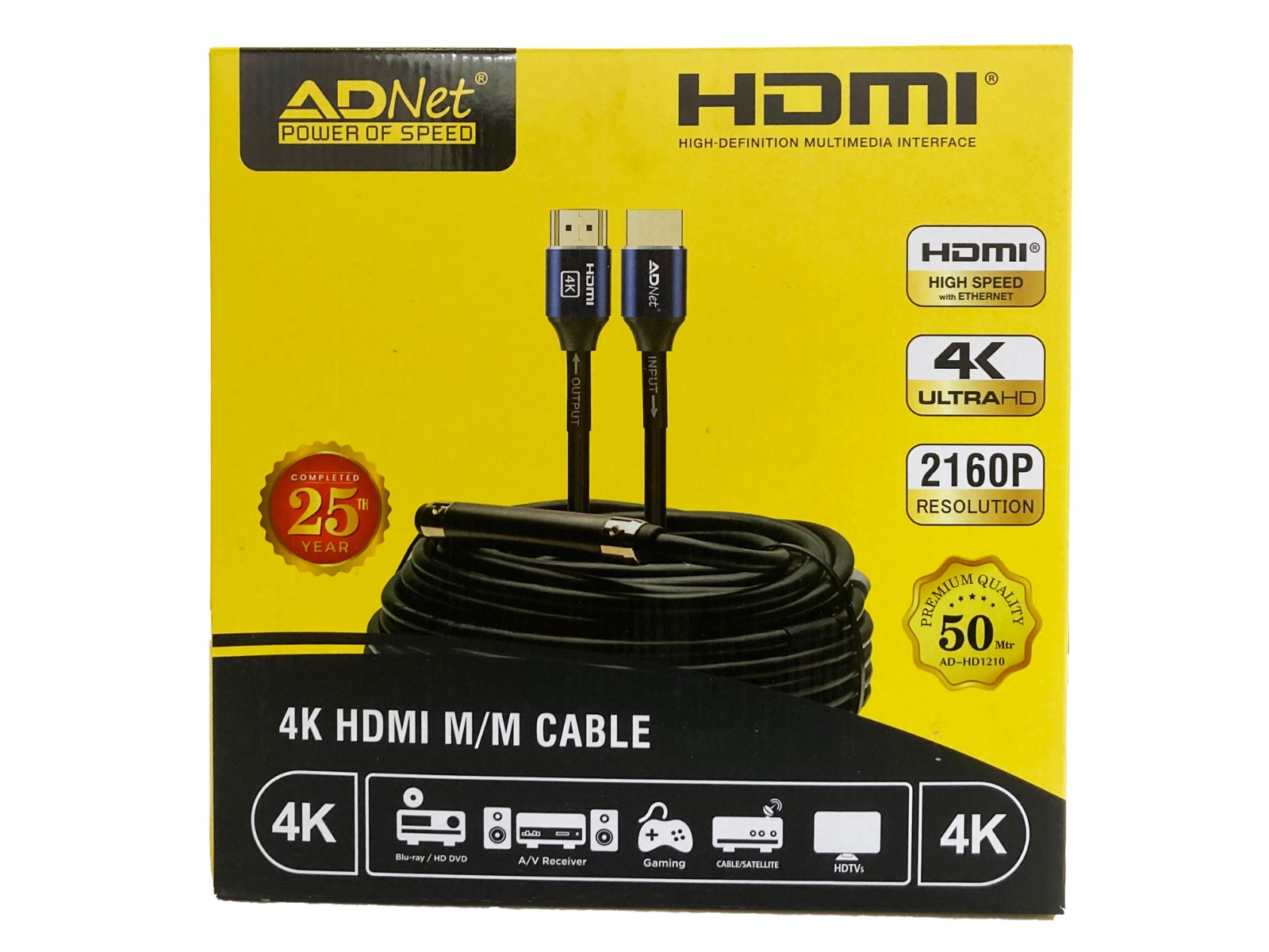 ADNet HDMI Cable 50 m With IC Booster PRIME ADP-HD-1210 - Image 3