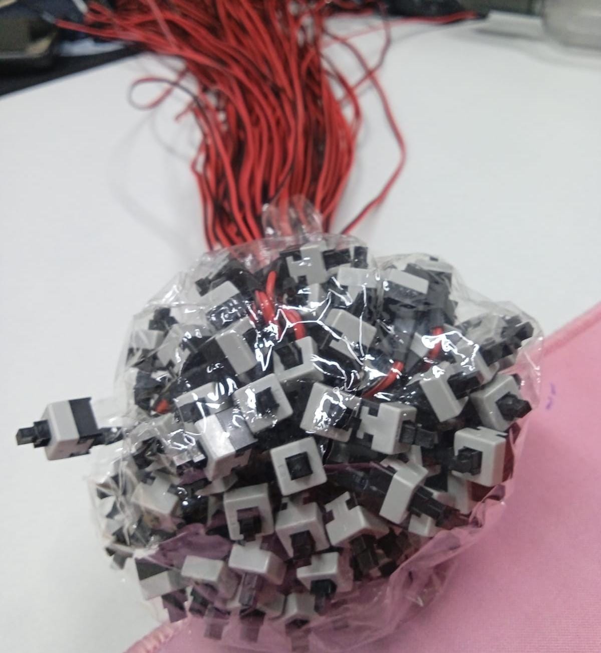 ADNet 2 Pin Computer Cabinet Power/Reset Switch/on/off (100Pc Pack)