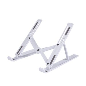 Plastic Laptop Holder Stand for Desk ,Portable Foldable Laptop Stand , Anti-Slip Design